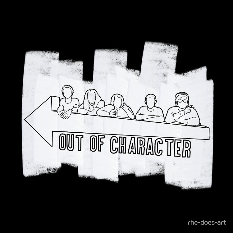Out Of Character Podcast Debut 2022 Tote Bag - Image 2