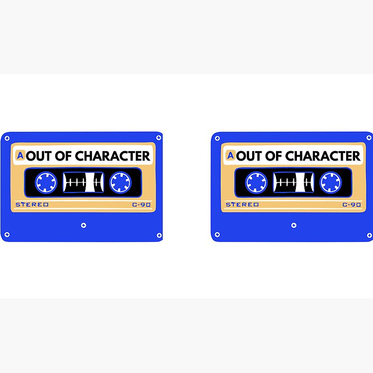Out Of Character Between The Lines Cassette Mug - Image 3