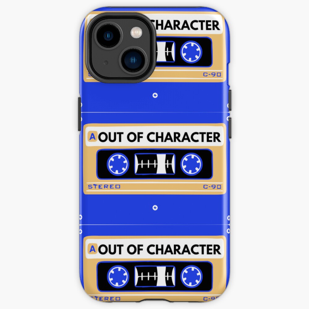 Between The Lines Vintage Cassette Iphone Case