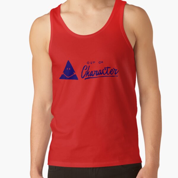 Out Of Character Podcast Classic Logo Tee Tank Top - Image 4