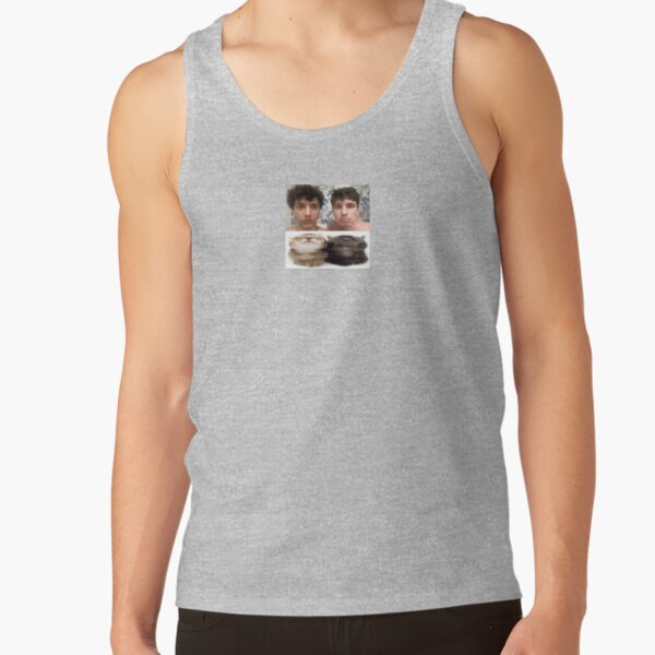 Slushynoobz Martin And Hamzah Cat Lovers Tank Top