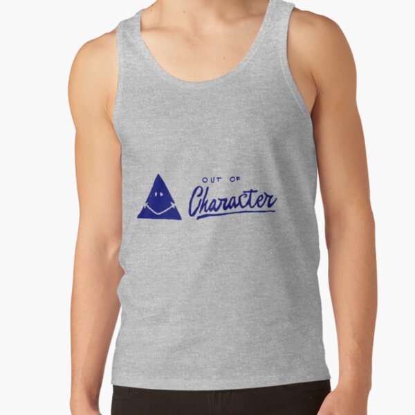 Out Of Character Podcast Signature Logo Shirt Tank Top - Image 3