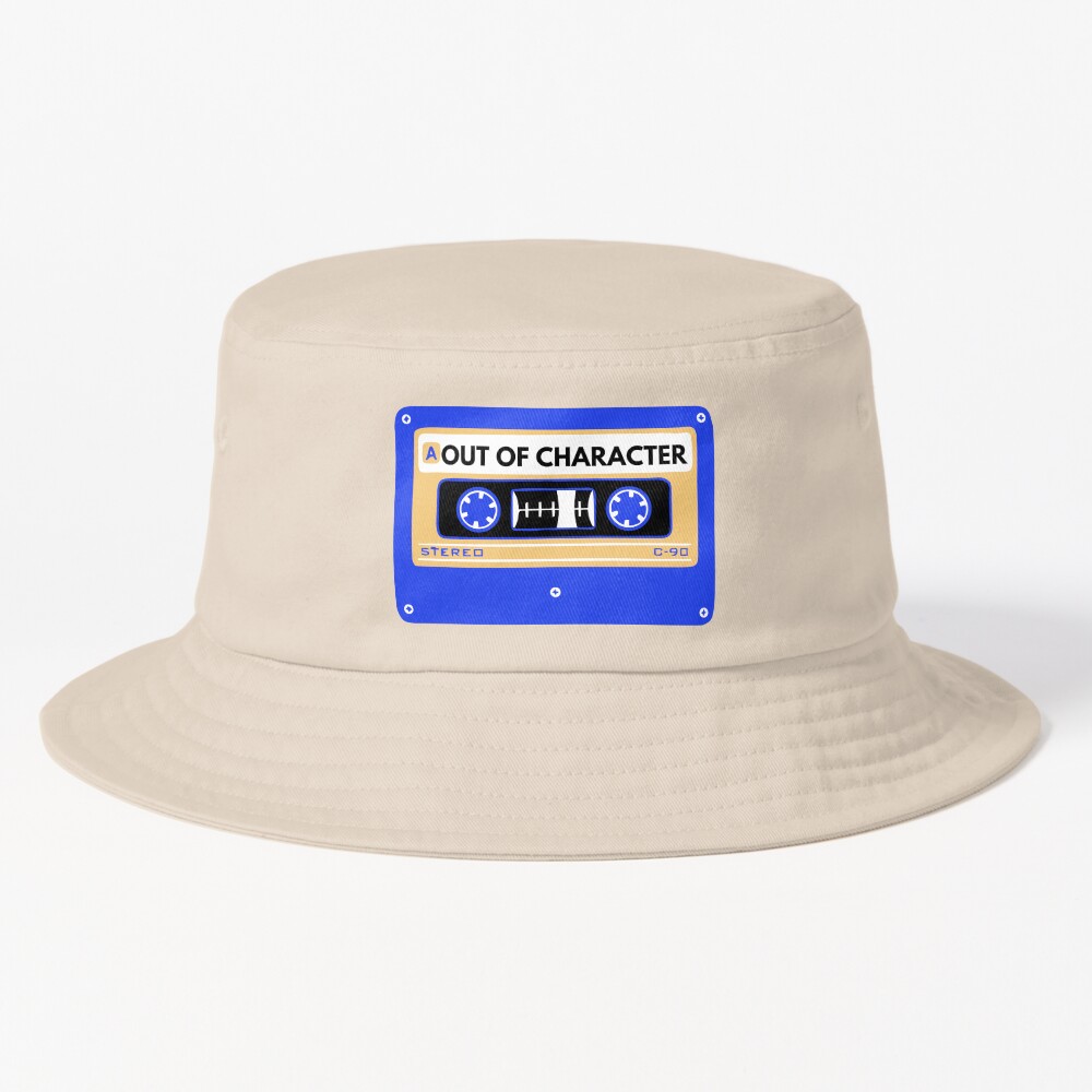 Out Of Character Between The Lines Cassette Bucket Hat