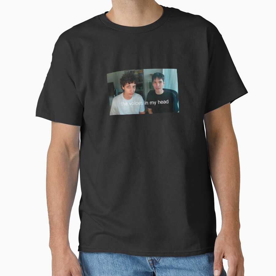 Hamzah And Martin Podcast Duo T-shirt - Image 2