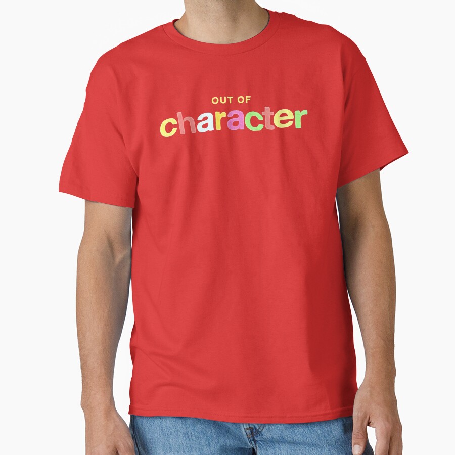 Out Of Character Podcast Fan Edition T-shirt - Image 5