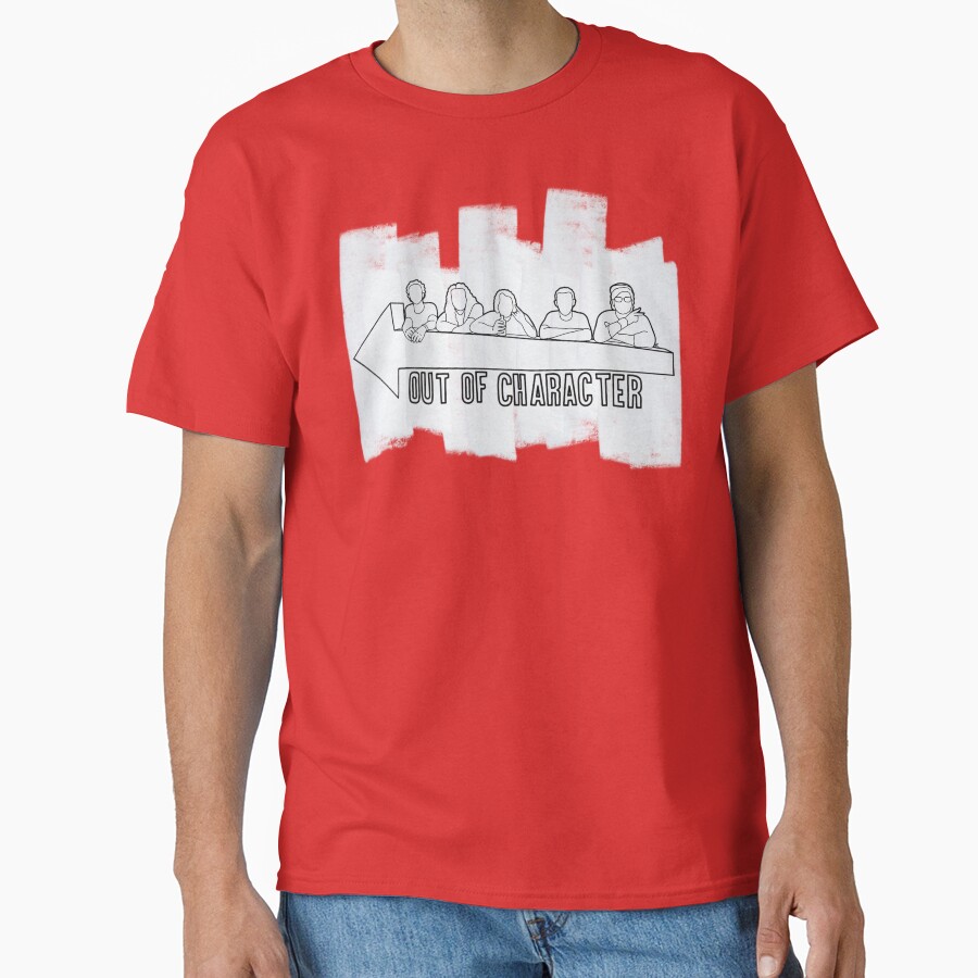 Out Of Character Podcast Debut 2022 Vintage T-shirt