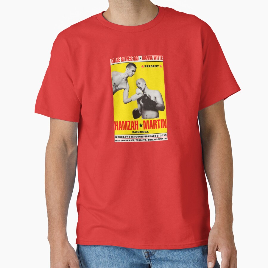 Slushynoobz Hamzah Vs Martin Fight T-shirt - Image 5