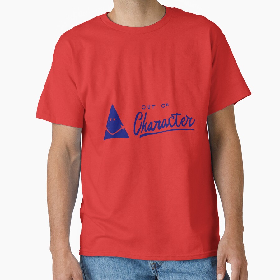 Out Of Character Podcast Signature Logo Shirt T-shirt - Image 5