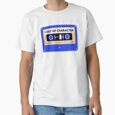 Out Of Character Between The Lines Cassette Graphic Tee T-shirt