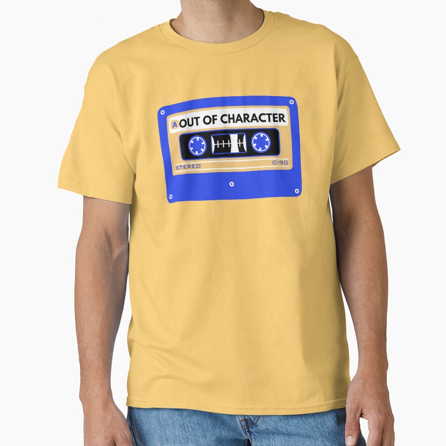 Out Of Character Between The Lines Cassette Graphic Tee T-shirt - Image 6