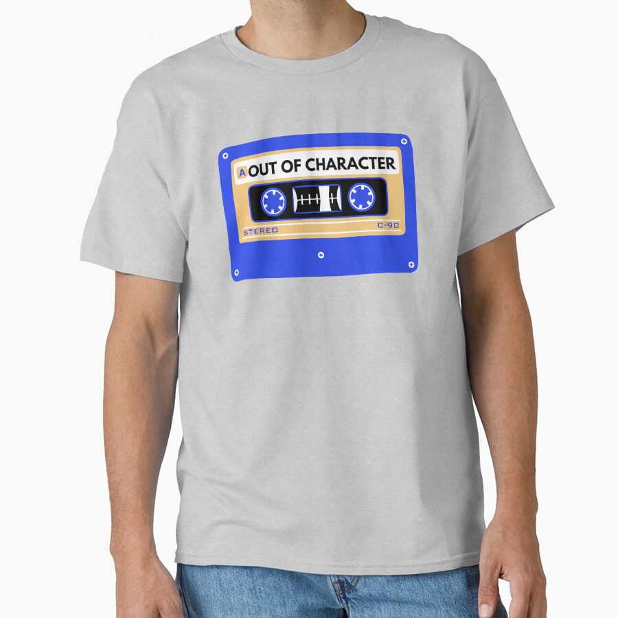Out Of Character Between The Lines Cassette Graphic Tee T-shirt - Image 3
