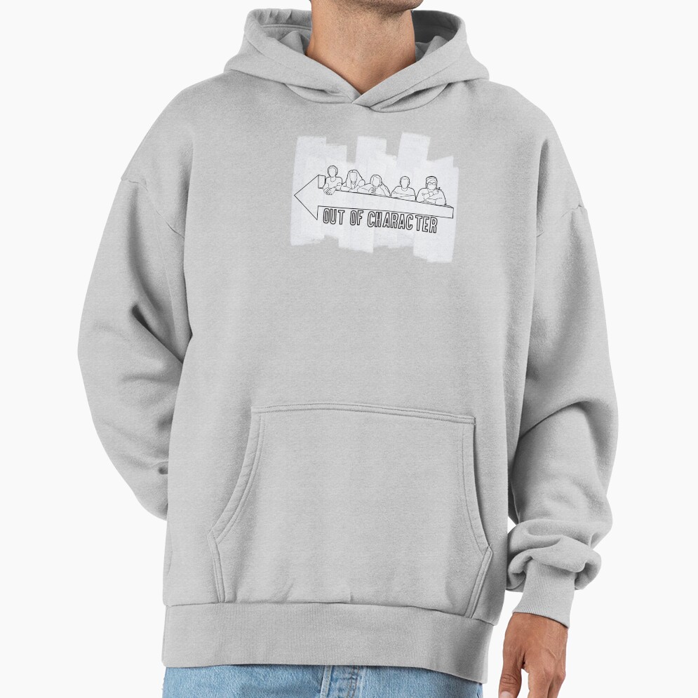 Out Of Character Podcast Debut 2022 Vintage Hoodie - Image 4