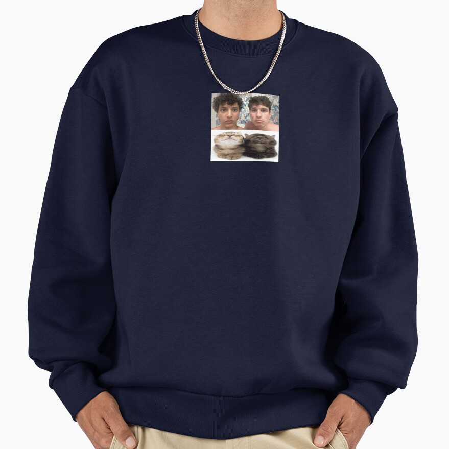 Slushynoobz Martin And Hamzah Cat Lovers Sweatshirt - Image 5