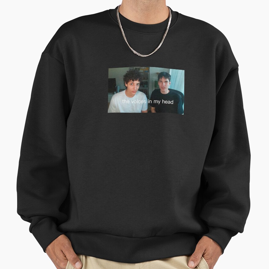 Hamzah And Martin Podcast Duo Sweatshirt - Image 2