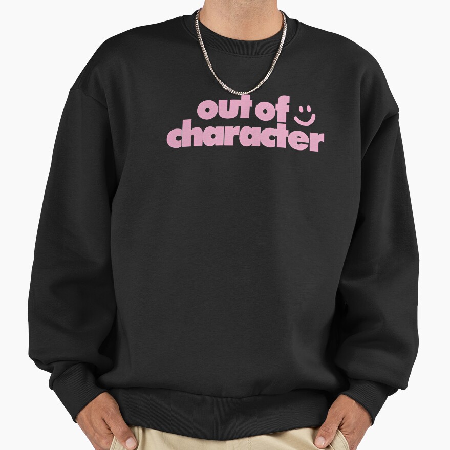Out Of Character Podcast Minimalist Sweatshirt - Image 3