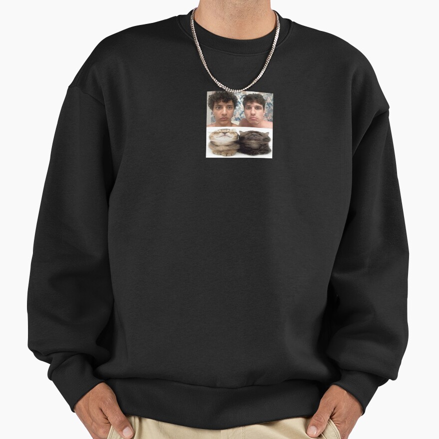 Slushynoobz Martin And Hamzah Cat Lovers Sweatshirt