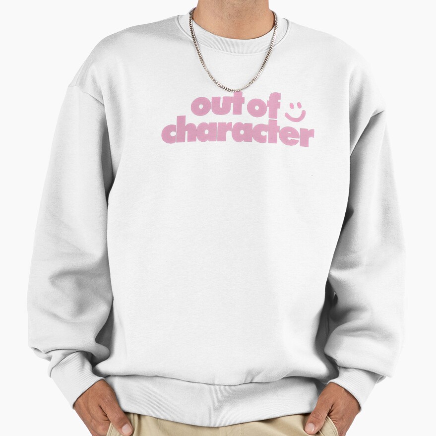 Out Of Character Podcast Minimalist Sweatshirt - Image 2