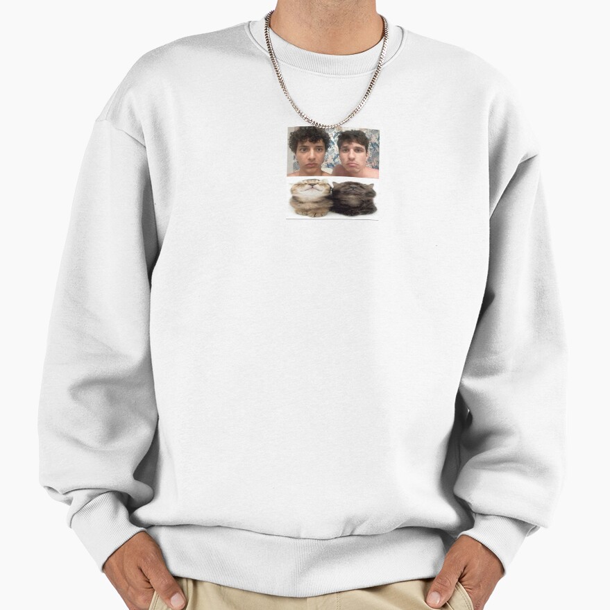 Slushynoobz Martin And Hamzah Cat Lovers Sweatshirt - Image 2