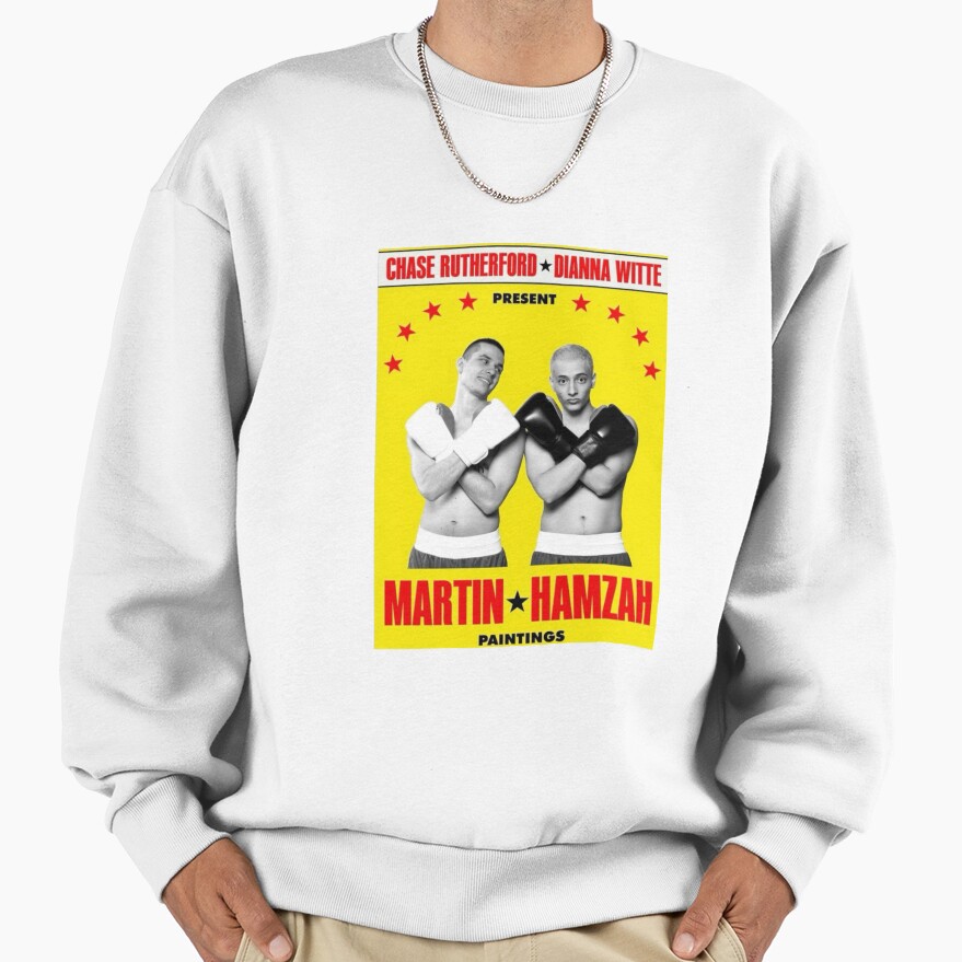 Slushynoobz Boxing Match Graphic Sweatshirt