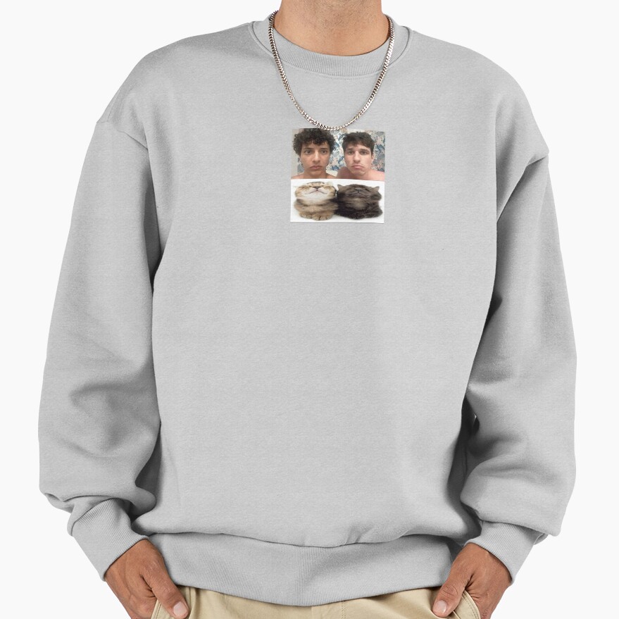 Slushynoobz Martin And Hamzah Cat Lovers Sweatshirt - Image 4