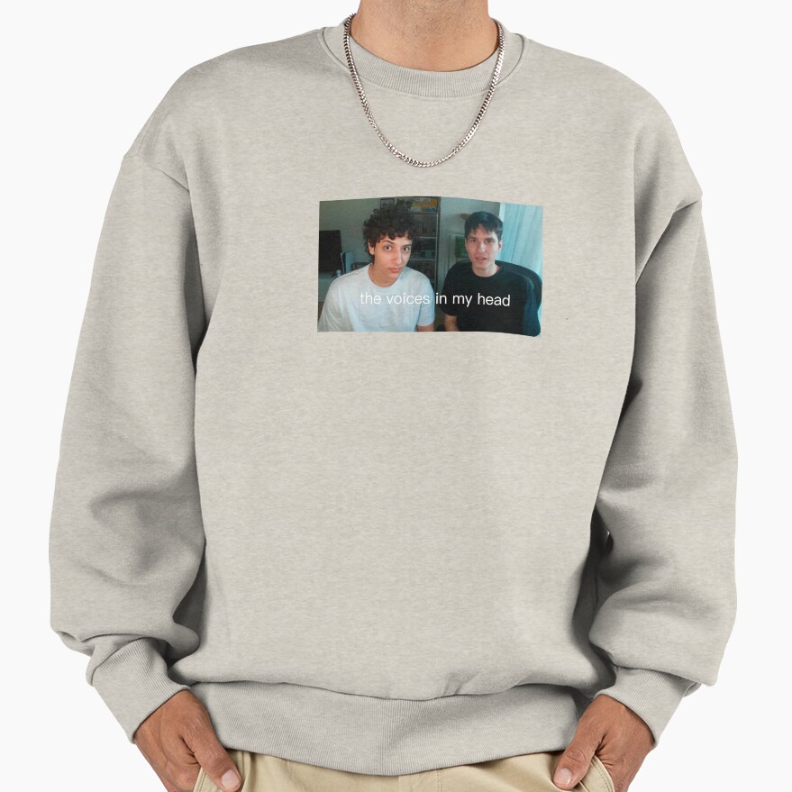 Hamzah And Martin Podcast Duo Sweatshirt - Image 3