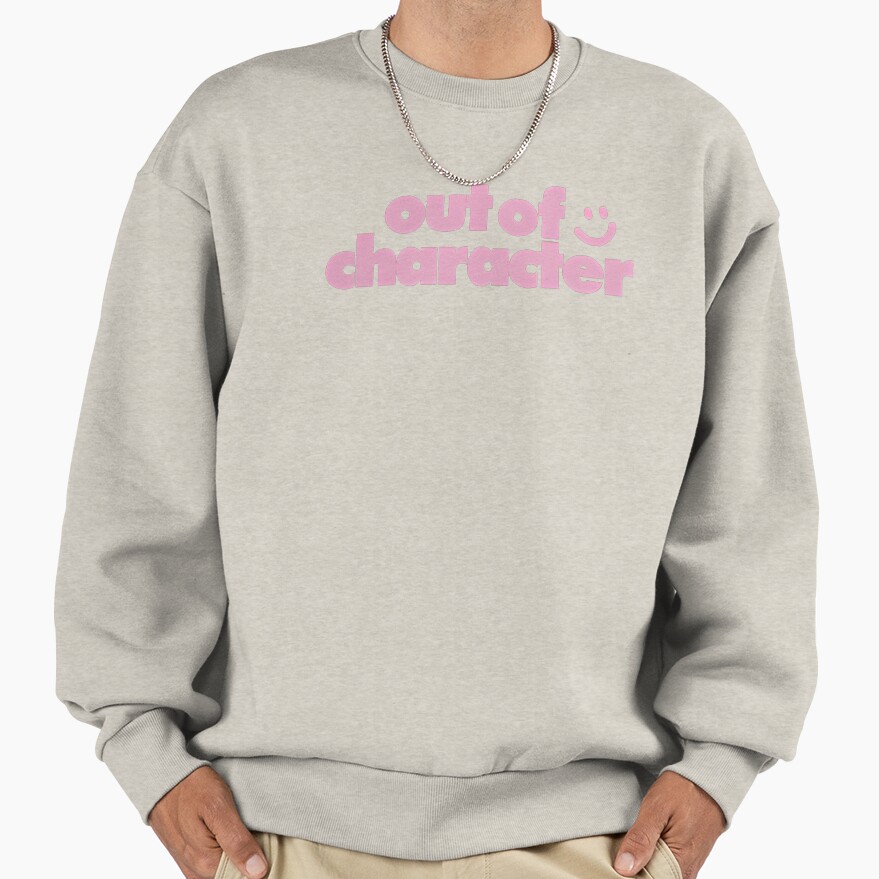 Out Of Character Podcast Minimalist Sweatshirt - Image 4