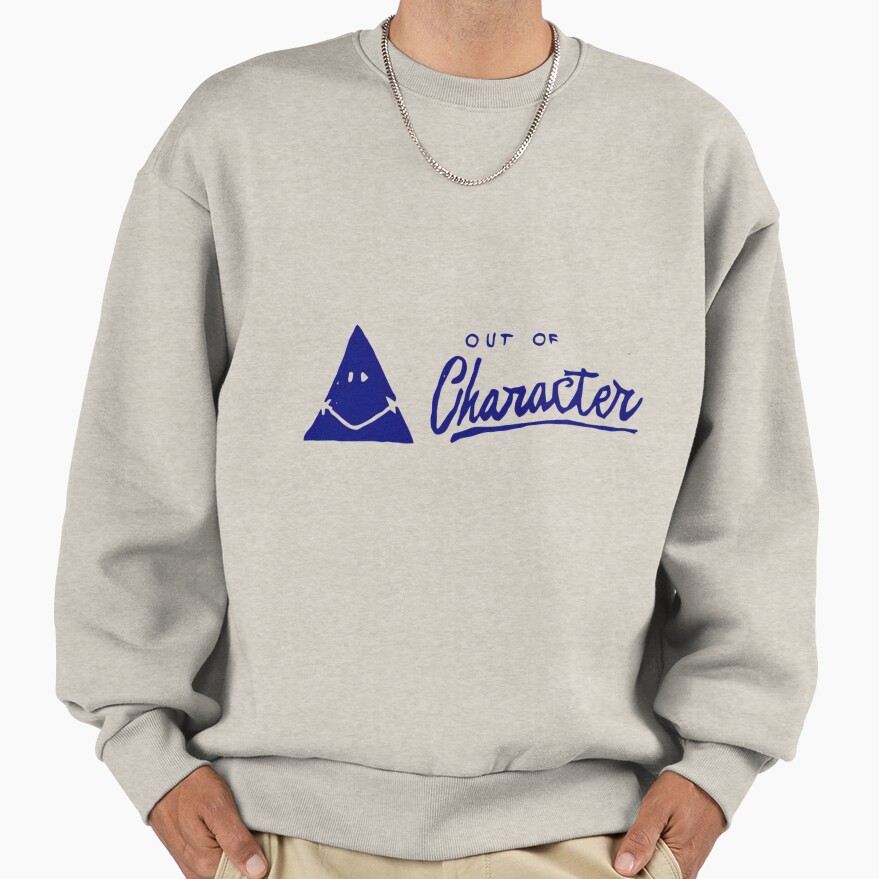 Out Of Character Podcast Signature Logo Shirt Sweatshirt - Image 3