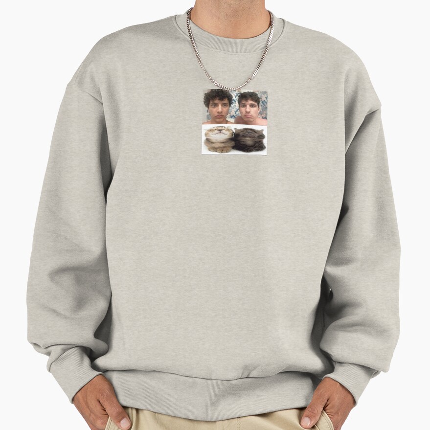 Slushynoobz Martin And Hamzah Cat Lovers Sweatshirt - Image 3