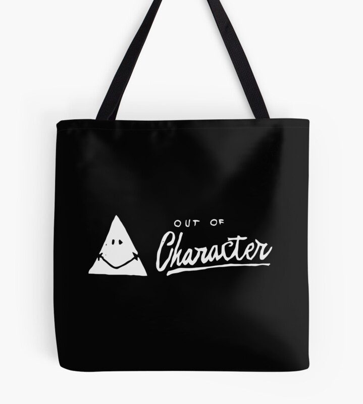 Out Of Character Podcast Signature Logo Tote Bag