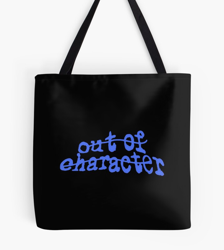 Out Of Character Podcast Graphic Tote Bag