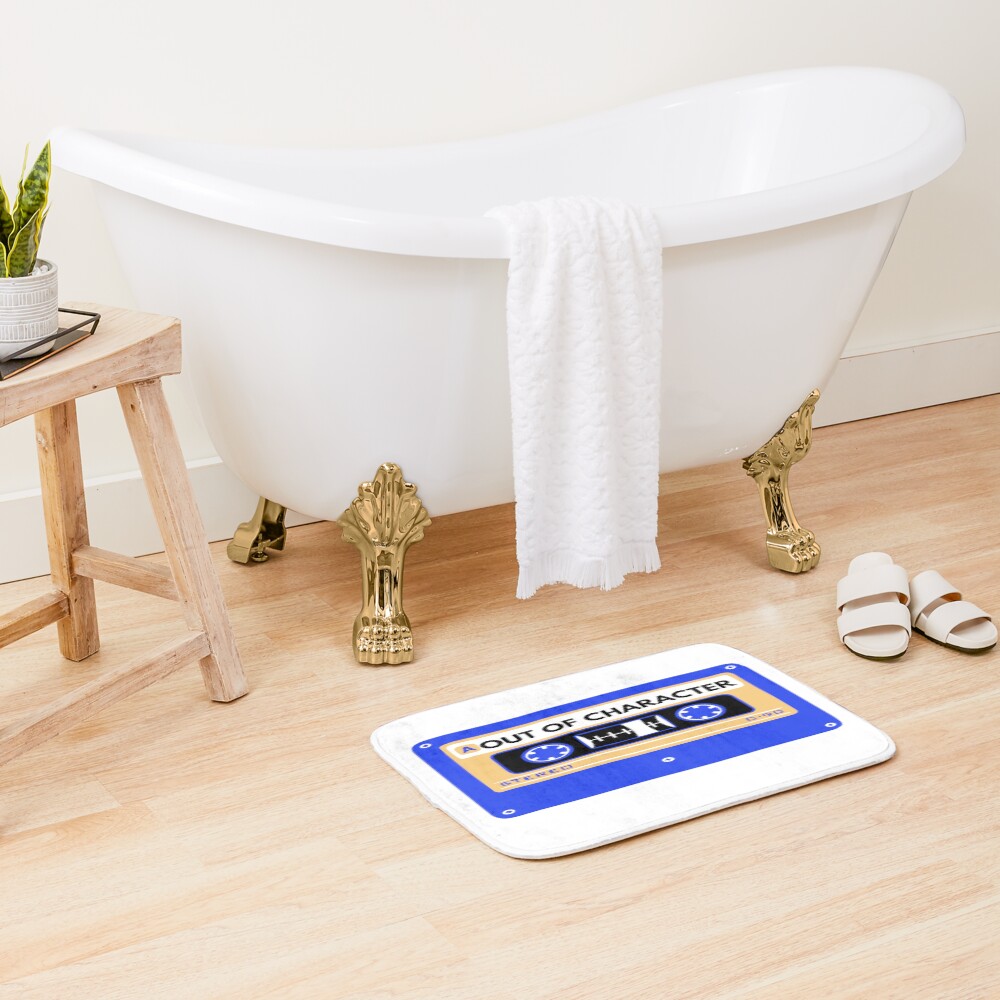 Out Of Character Between The Lines Cassette Bath Mat - Image 2