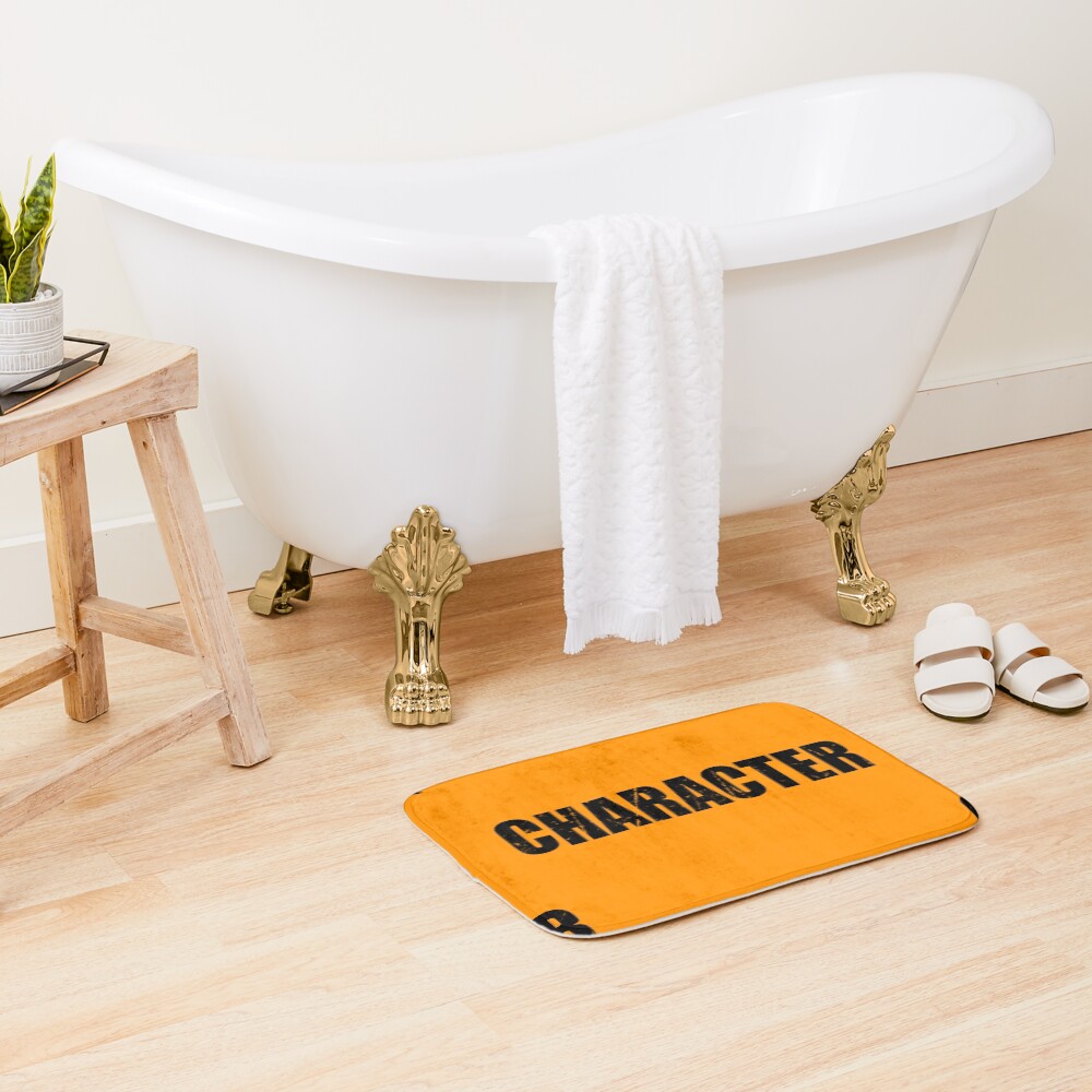Out Of Character Funny Character Inspired Bath Mat - Image 2