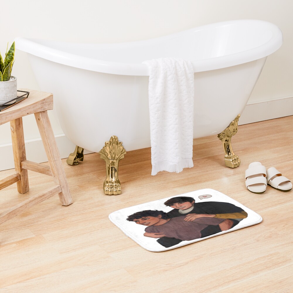 Martin And Hamzah Podcast Duo Bath Mat - Image 2