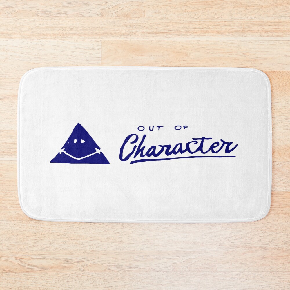 Out Of Character Podcast Classic Logo Bath Mat