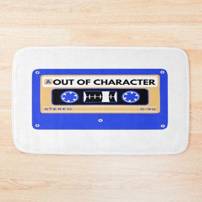 Out Of Character Between The Lines Cassette Bath Mat