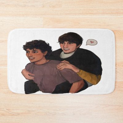 Martin And Hamzah Podcast Duo Bath Mat