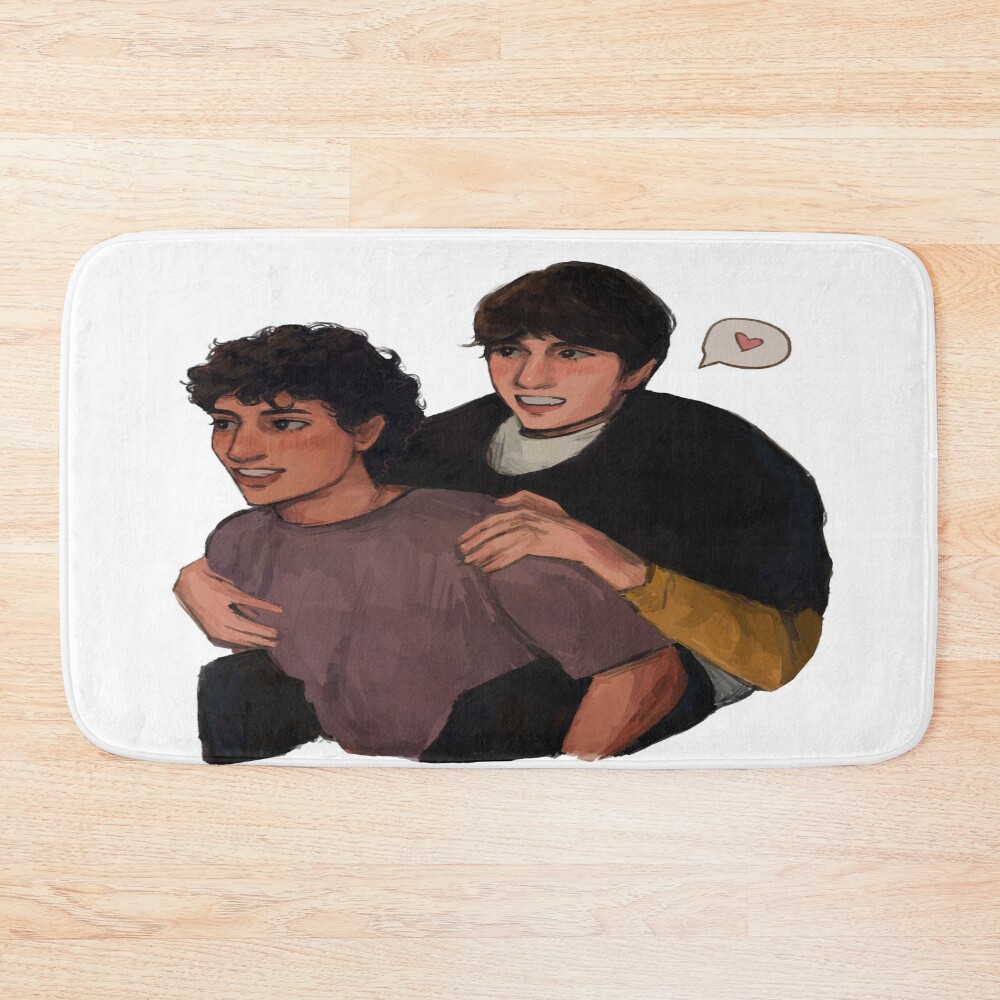 Martin And Hamzah Podcast Duo Bath Mat
