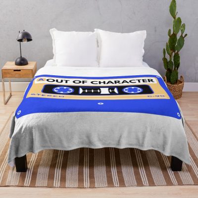 Out Of Character Between The Lines Cassette Throw Blanket