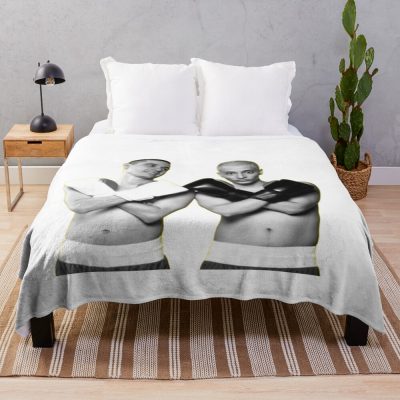 Slushynoobz Martin And Hamzah Boxing Event Throw Blanket