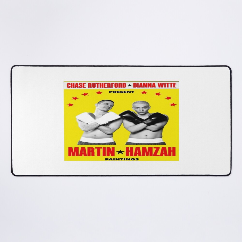 Slushynoobz Boxing Match Graphic Mouse Pad