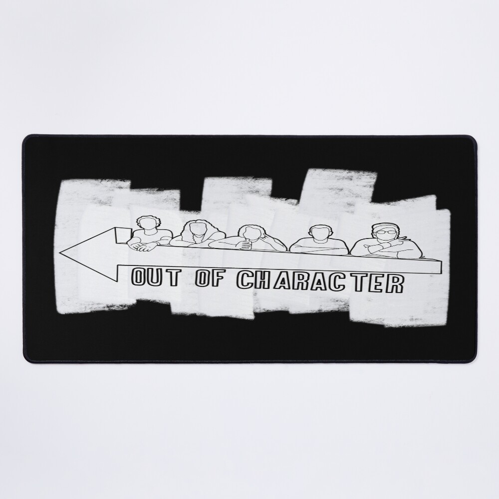 Out Of Character Podcast Debut 2022 Mouse Pad