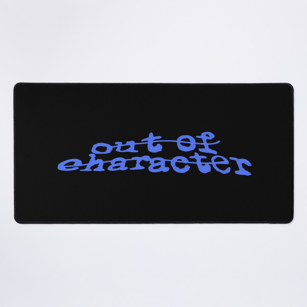 Out Of Character Podcast Graphic Mouse Pad