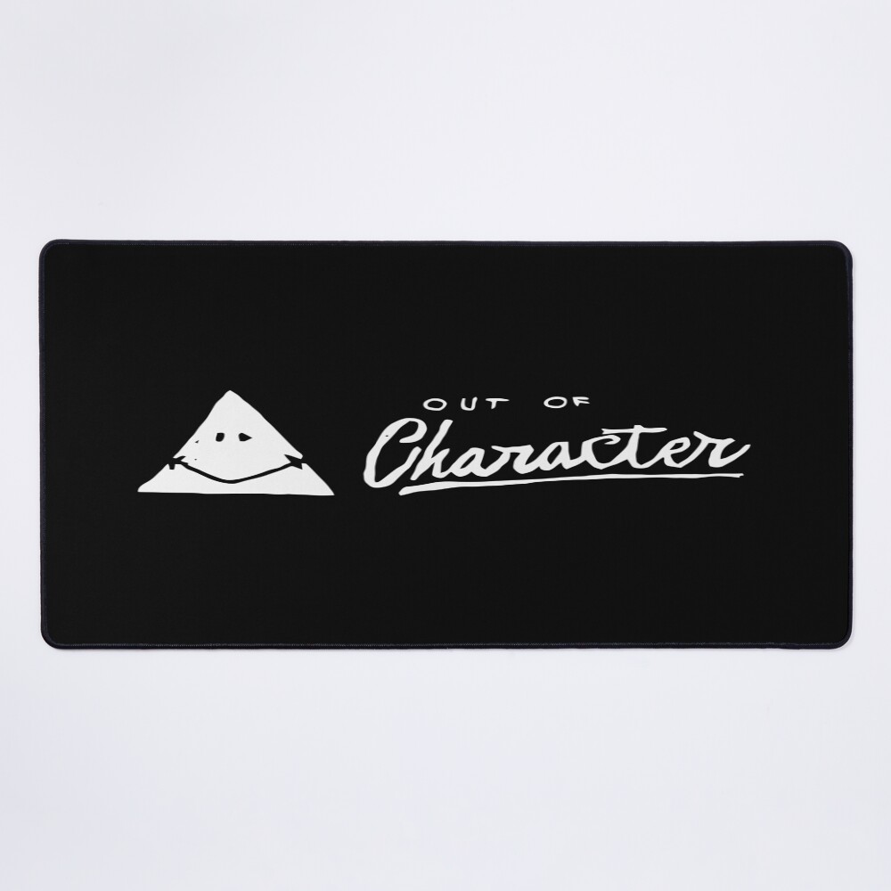 Out Of Character Podcast Signature Logo Mouse Pad
