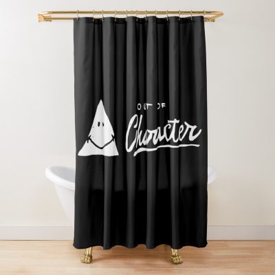 Out Of Character Podcast Signature Logo Shower Curtain