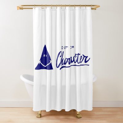 Out Of Character Podcast Classic Logo Shower Curtain
