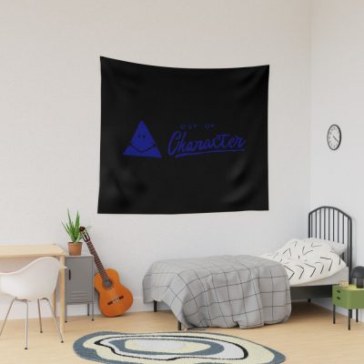 Out Of Character Podcast Fan Logo Tapestry