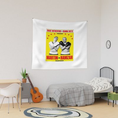 Slushynoobz Boxing Match Graphic Tapestry